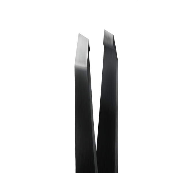 CTR Eyebrow beveled tweezers Platinum