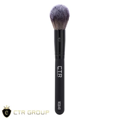 Brush for powder, blush and corrector, taklon pile CTR W0648
