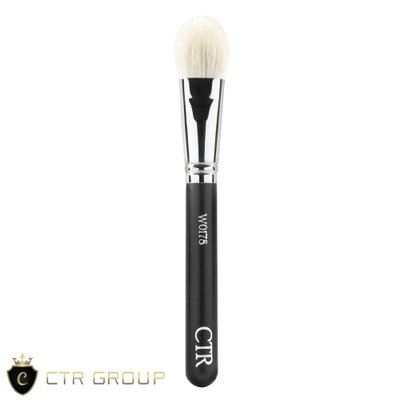 Blush, contour and highlighter brush CTR W0178 goat pile